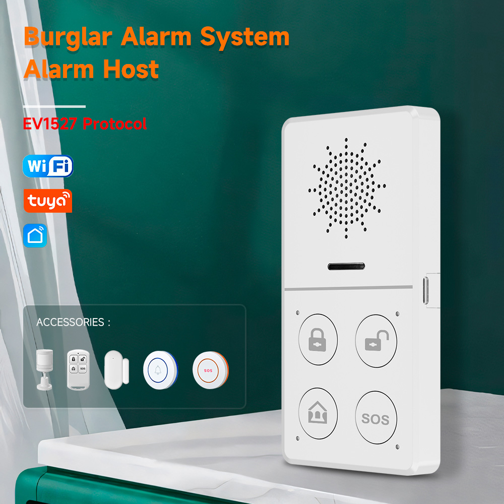 Smart Home Automation Diy - Tuya Wifi Smart Alarm System 433M
