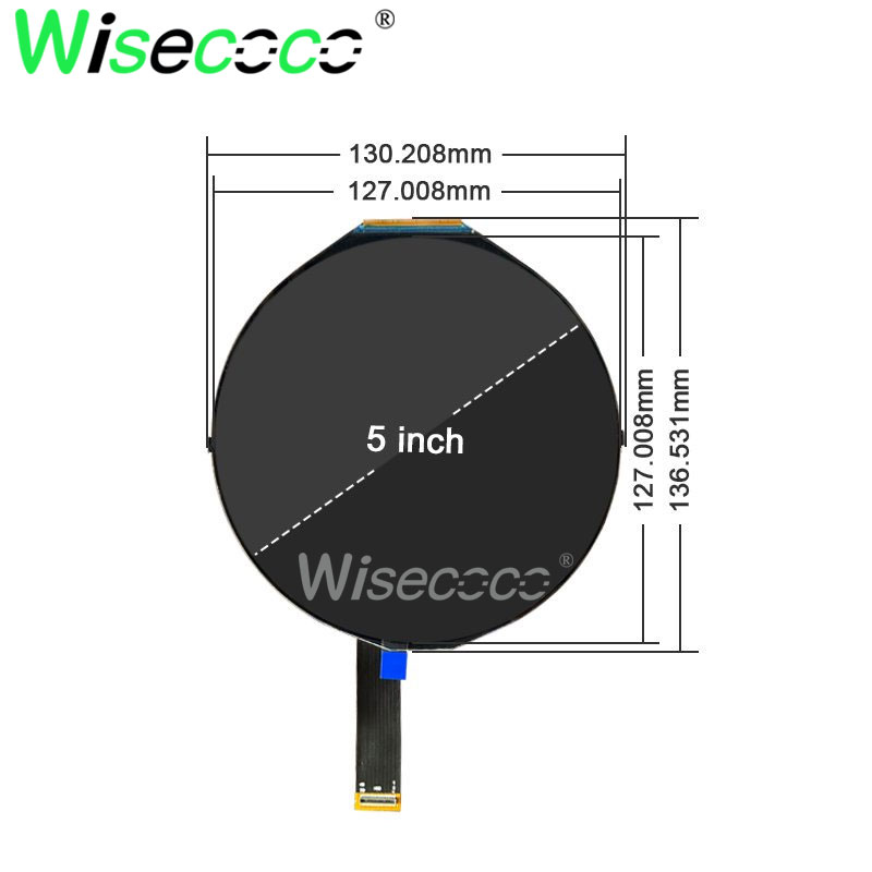 Round Display 5 Inch 1080x1080 - Home Automation Raspberry Pi review and price