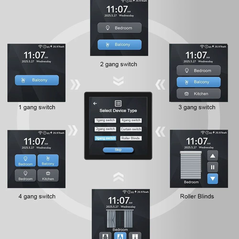 Us Smart Wifi Switches Tuya Eu - Home Automation Systems Diy review and price