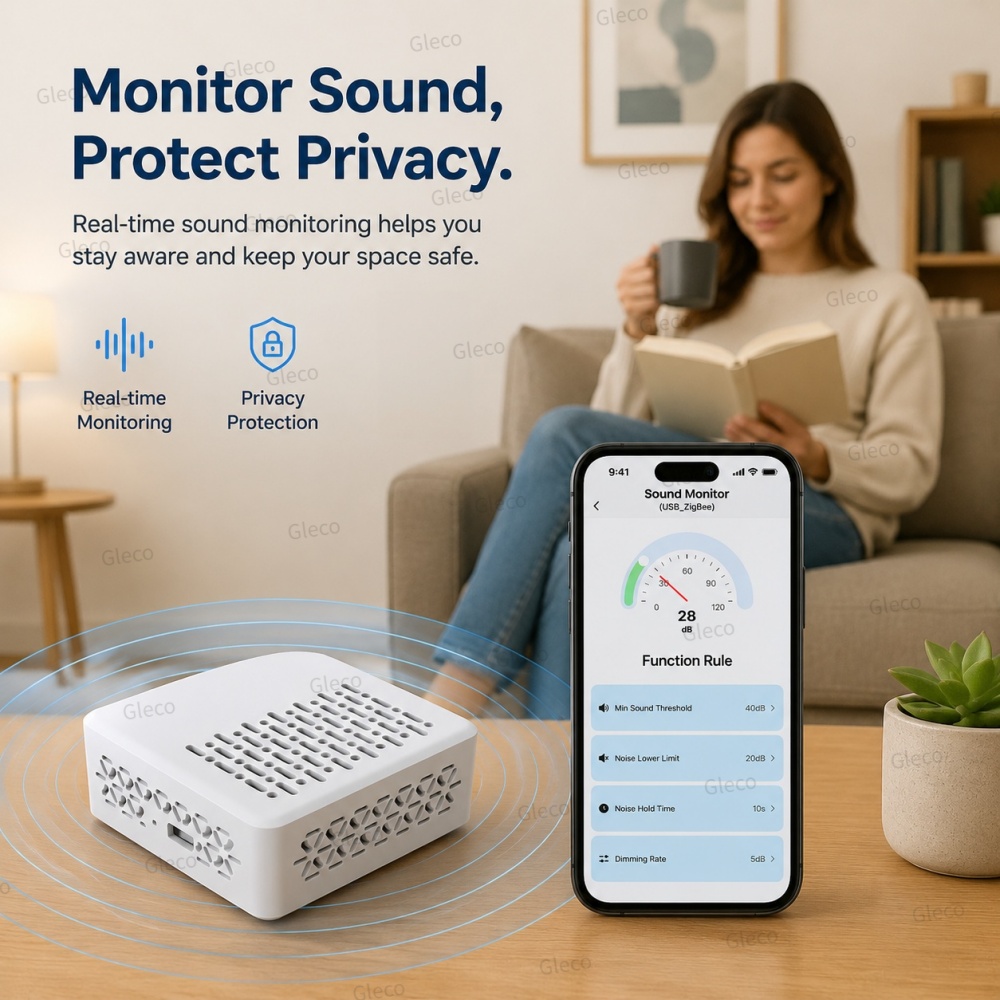 Wifi/Zigbee Noise Decibel Mete - Home Automation Technology review and price