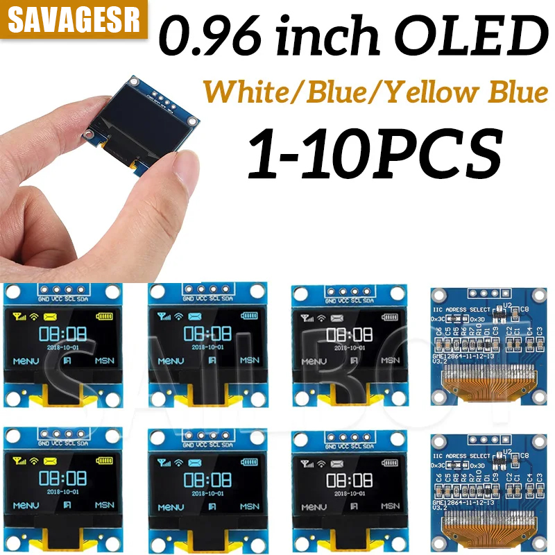 1-10PCS 0.96 Inch OLED Display - Home Automation Arduino review and price