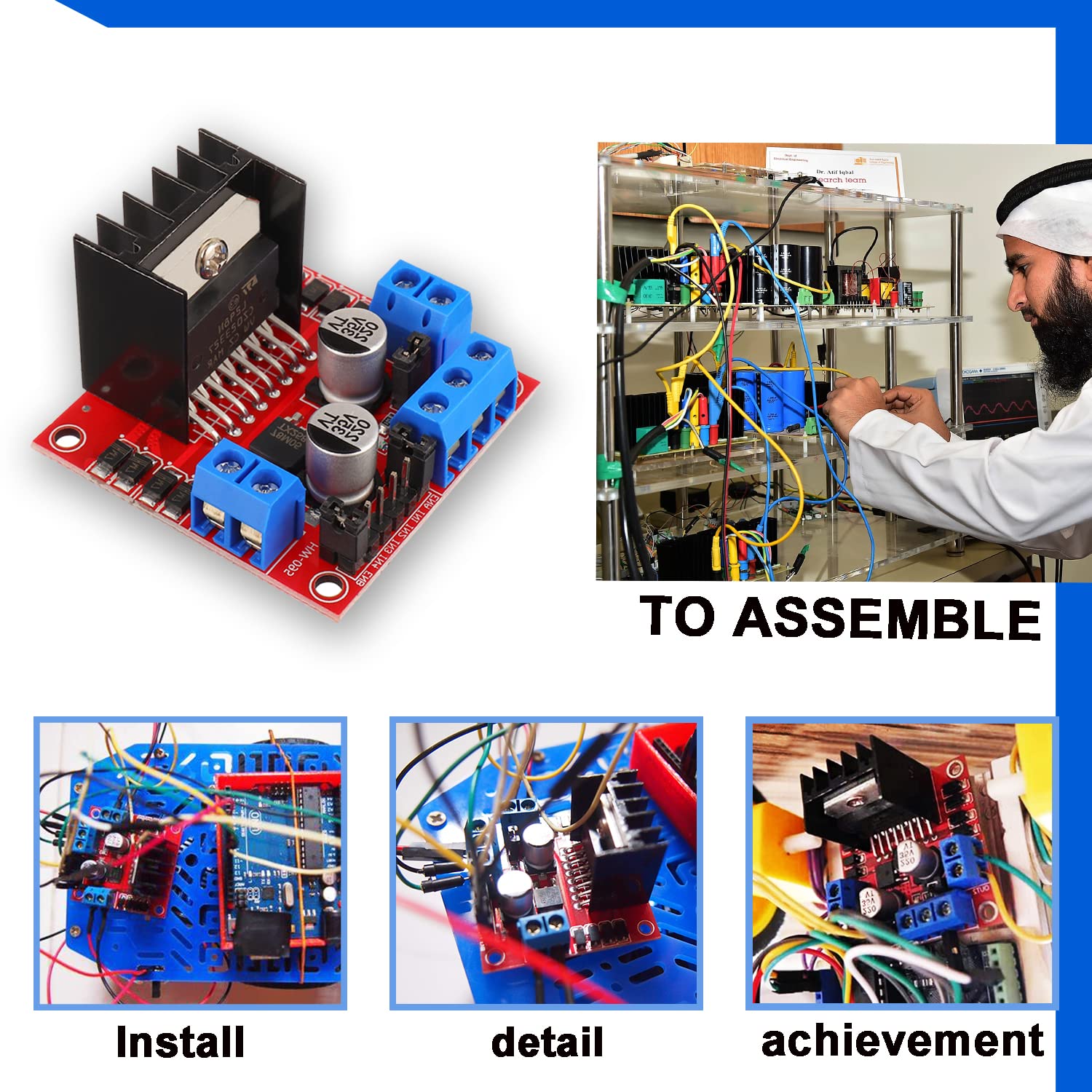 L298N Motor Drive Controller B - Home Automation Arduino review and price