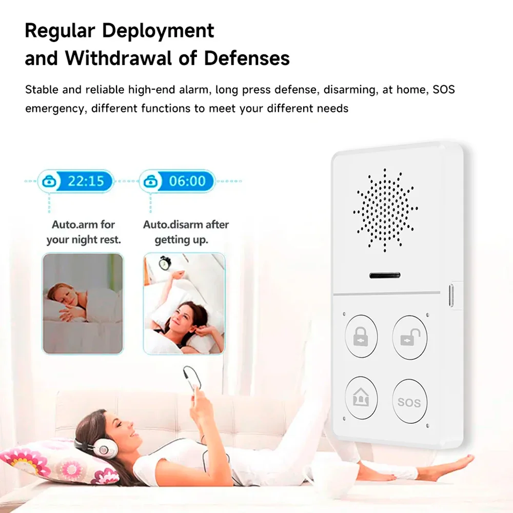 Tuya Wifi Smart Alarm System 4 - Smart Home Automation Diy review and price