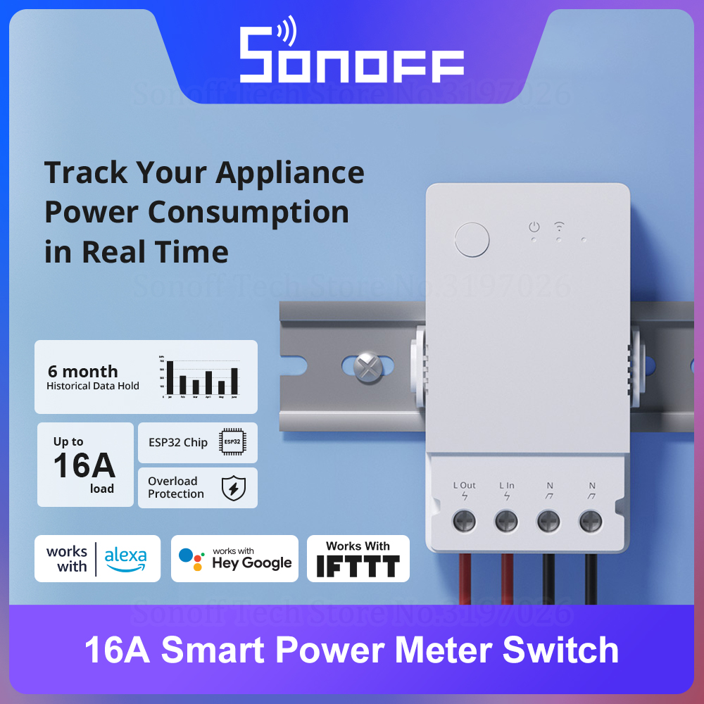 SONOFF POW Origin 16A Smart Po - Sonoff Basic Switch review and price