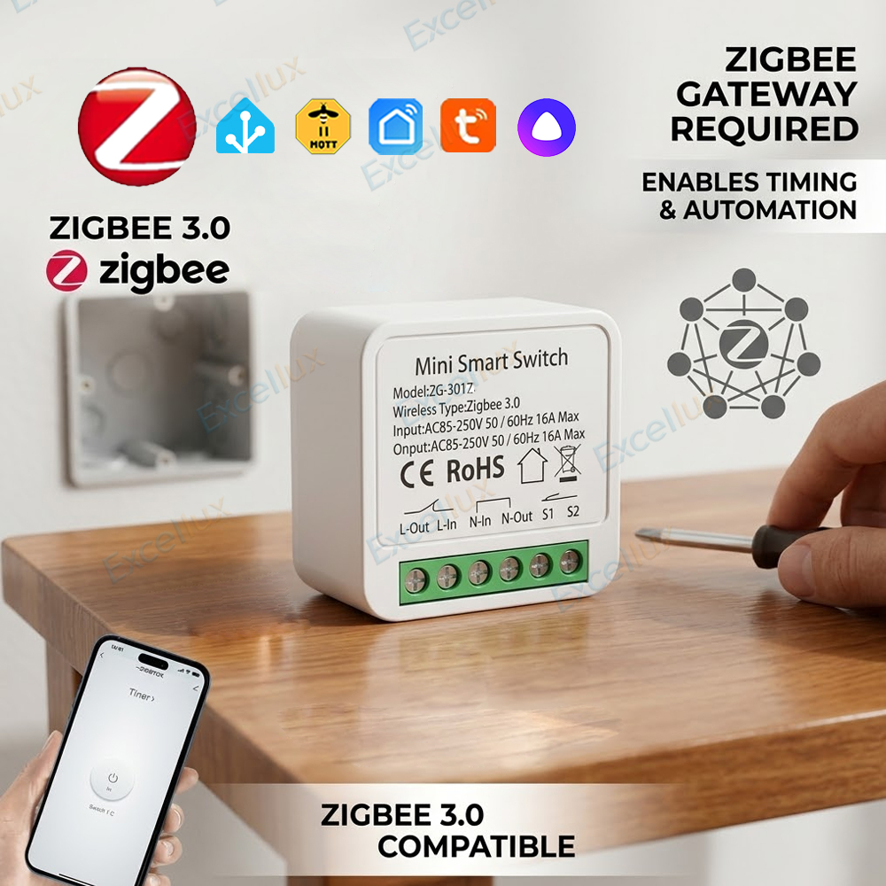 16A Zigbee 3.0 Mini Smart DIY  - Smart Home Automation Diy review and price