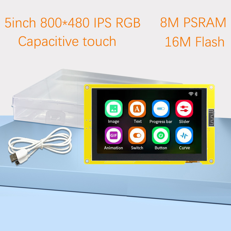 ESP32-S3 5 Inch IPS TFT Screen - Home Automation Arduino review and price