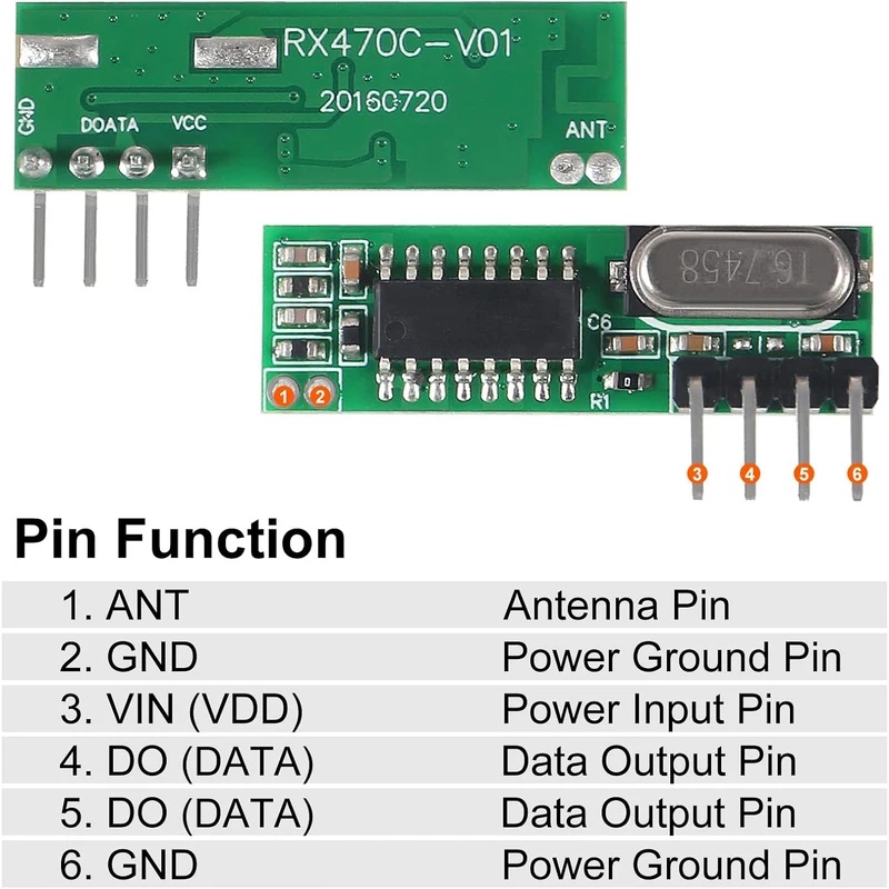 433mhz Wireless RF Transmitter - Home Automation Arduino review and price