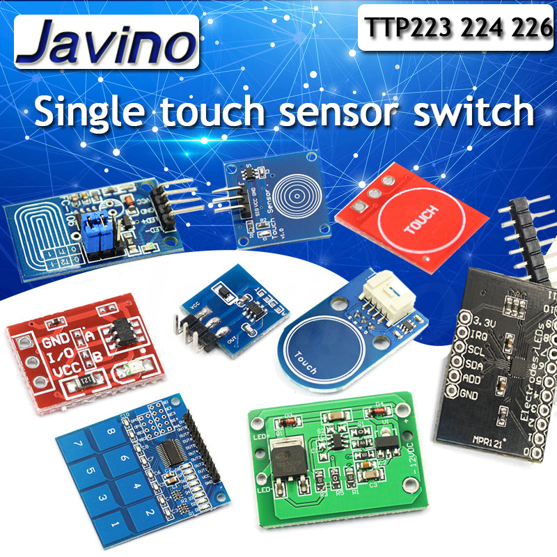 1/4/8/16 Channel TTP223 TTP224 - Home Automation Arduino review and price