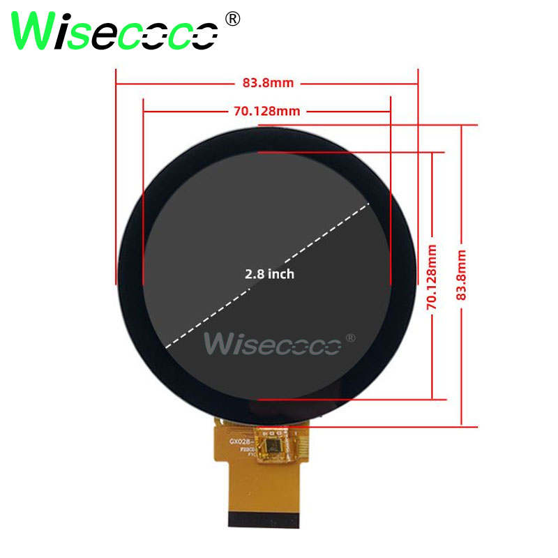 Circle Touchscreen 2.8 Inch 48 - Home Automation Raspberry Pi review and price