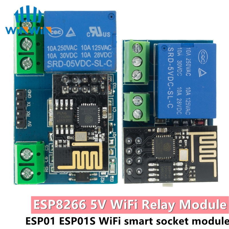 ESP8266 ESP-01 ESP-01S 5V WiFi - Home Automation With Arduino review and price