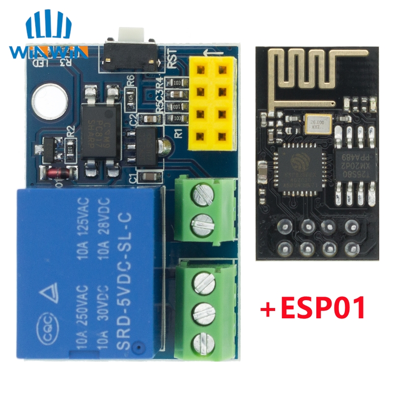 ESP8266 ESP-01 ESP-01S 5V WiFi - Home Automation With Arduino review and price