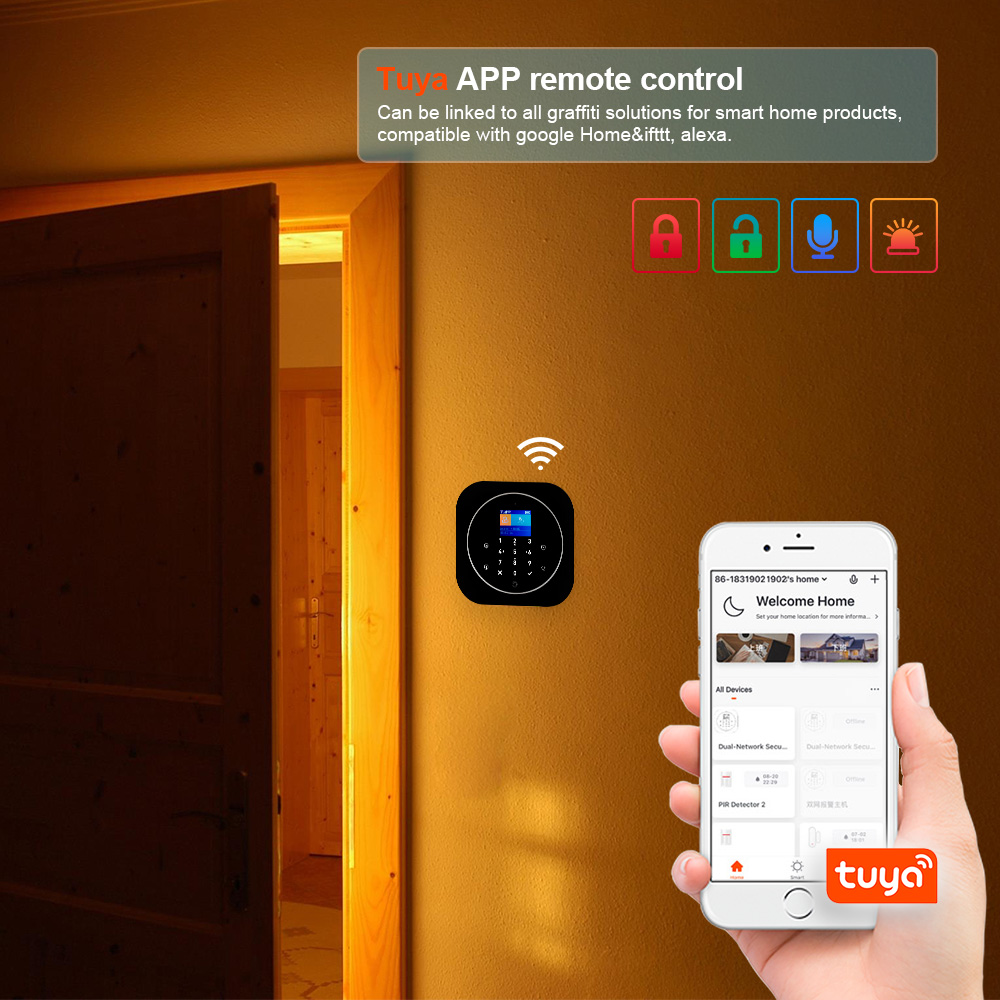 KERUI G12 Wireless Tuya Home A - Smart Home Automation Diy review and price