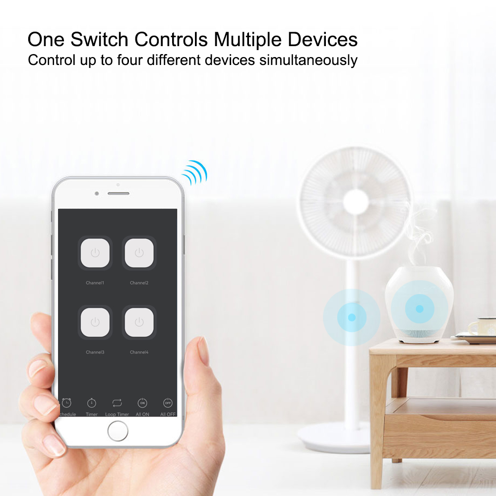 4CH Wifi / Zigbee Smart Relay  - Home Automation Technology review and price