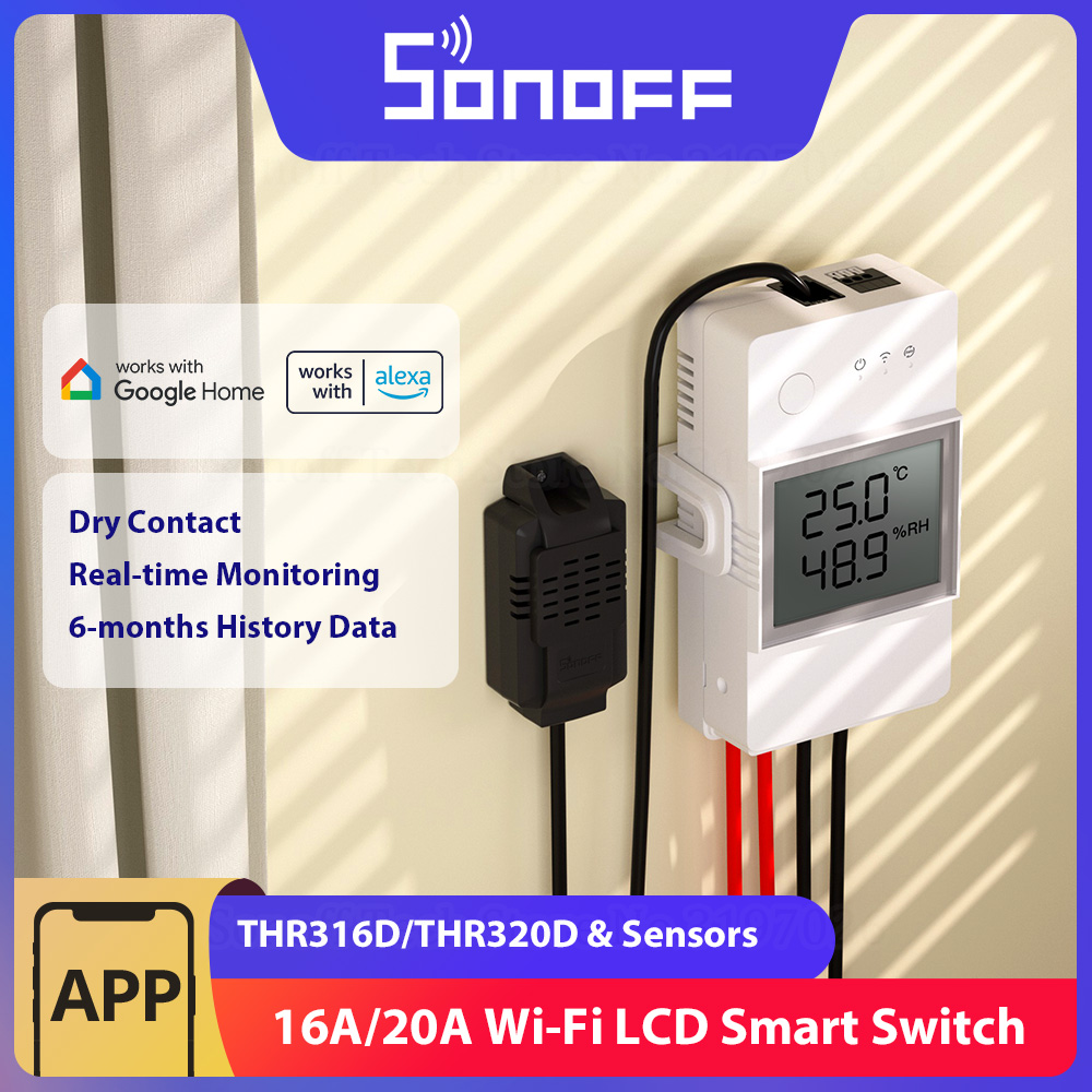 SONOFF THR316D/THR320D Tempera - Sonoff Basic Switch review and price