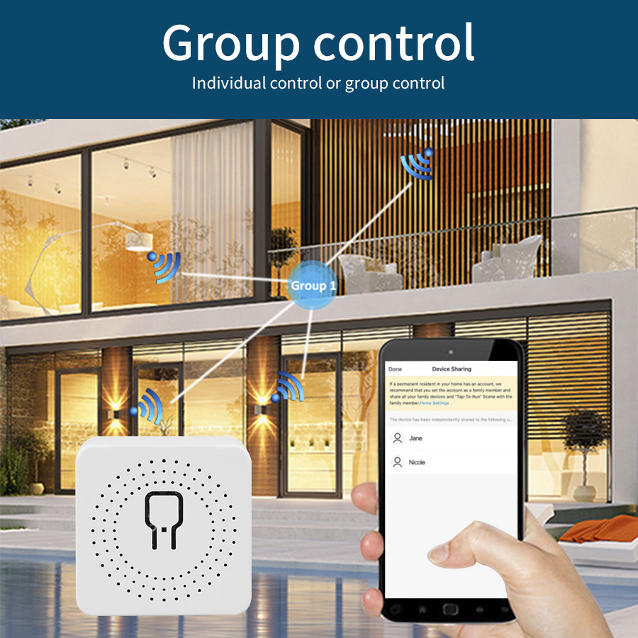 16A/20A WiFi Mini Smart Switch - Home Automation Technology review and price